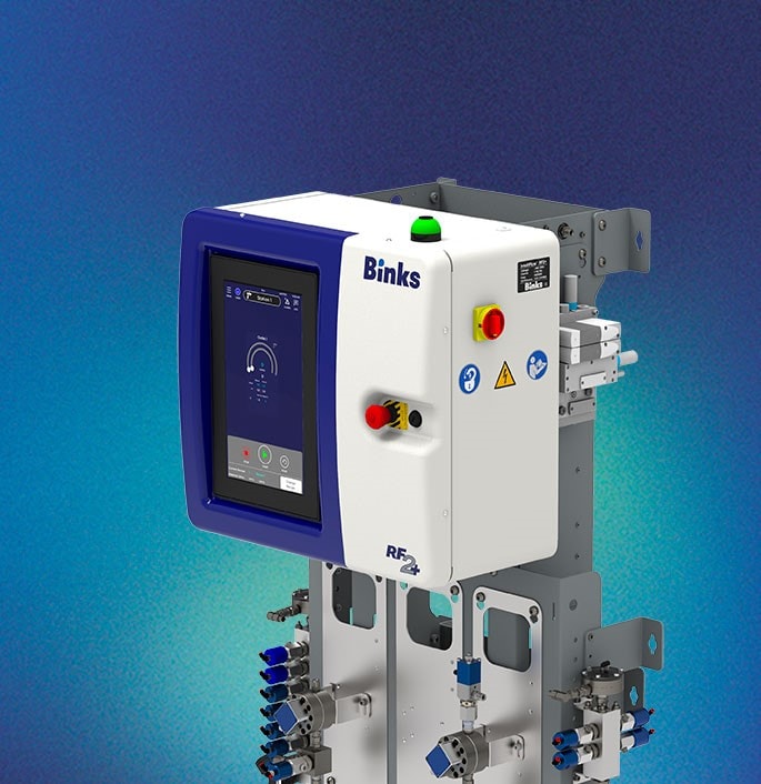 Binks RF2+ Meter Mixing System